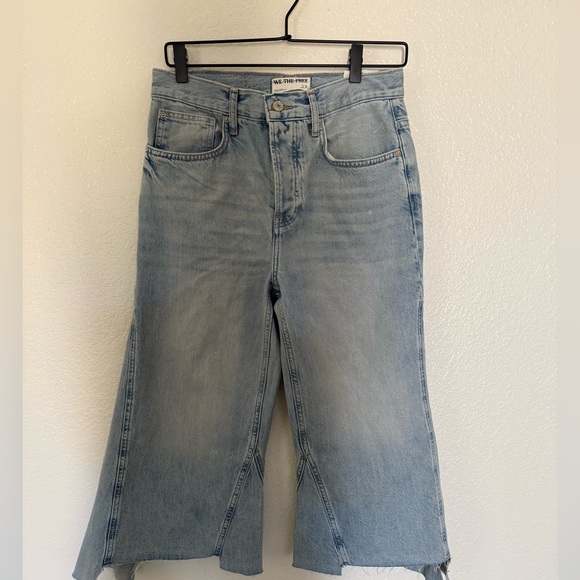 We The Free Jeans Ripple Wide Leg Crop - Picture 7 of 8